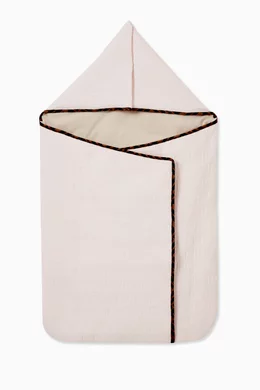 Buy Fendi Pink Quilted Baby Sleeping Bag in Cotton for Baby Girls Online Ounass Kuwait