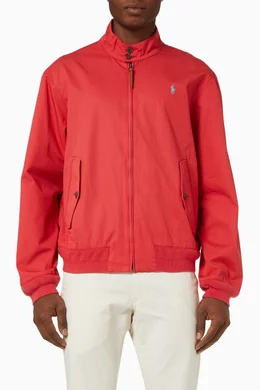 Buy Polo Ralph Lauren Red City Barracuda Chino Jacket in Cotton