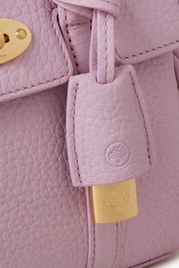 Buy Mulberry Purple Mini Bayswater Bag in Heavy Grain Leather for Women Online Ounass Kuwait