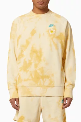 Ganni tie dye sweatshirt top
