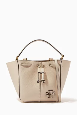 Buy Tory Burch Neutral McGraw Dragonfly Mini Bag in Grained