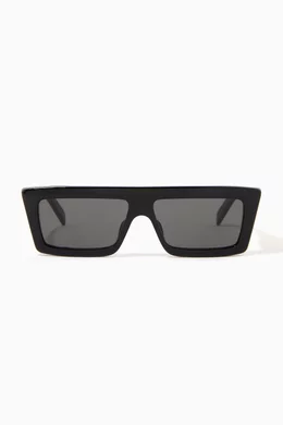 Buy Celine Black Flat Top Sunglasses in Acetate for UNISEX Online Ounass Kuwait