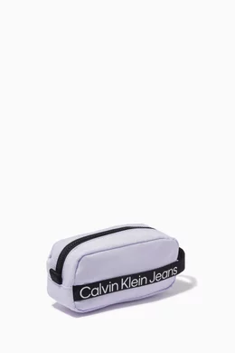 Buy Calvin Klein Purple Back to School Logo Pencil Case in