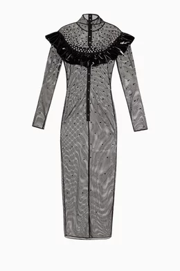 chinese dress ladies Alessandra Rich Lace-up Mini Dress in Tartan Wool  Petite Chrie