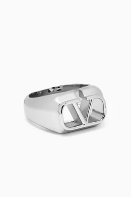 Buy Valentino Garavani Silver Valentino Garavani VLogo
