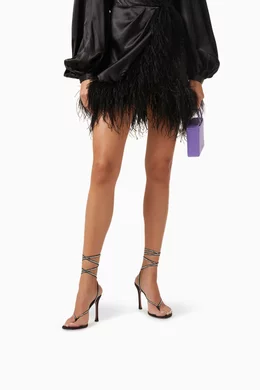 Cora wrap heel sale
