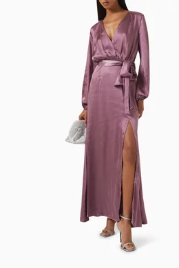 Buy Elliatt Purple Kai Maxi Dress for Women Online | Ounass Kuwait