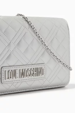Silver love moschino bag clearance