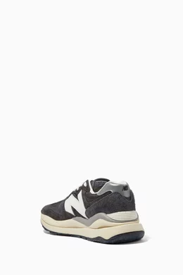 Buy New Balance Grey 5740 Sneakers in Suede Mesh for Men Online