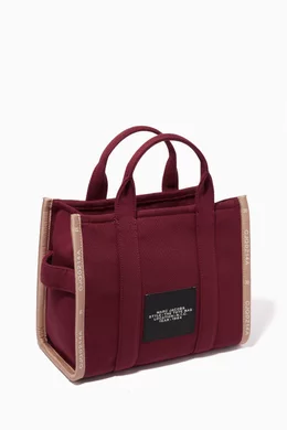 【MARC JACOBS)】The Canvas Medium トートバッグ＊バーガンディ Marc Jacobs - The Medium Tote Bag canvas Burgundy - The Corner