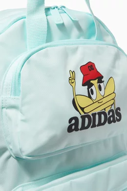 Buy adidas Blue Fun Trefoil Two Way Backpack in Recycled Materials for Boys  Online | Ounass Kuwait