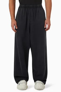 Black baggy sweatpants hot sale