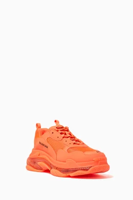 Balenciaga triple s mens orange hotsell