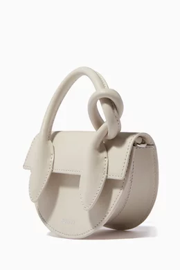 ★YUZEFI★ Mini Pretzel Tote Bag Off White YUZCOHBMPRZ11 YUZ YUZPF23-HB-MPRZ-L014_01_2048x.