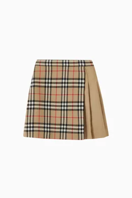 Burberry vintage check skirt new arrivals