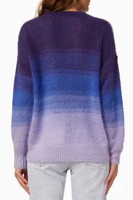Buy Isabel Marant Etoile Blue Drussell Sweater in Mohair-blend for