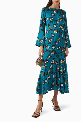 never fully dressed green leopard dress Acapulco Short Dress main image 1