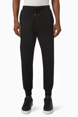 Buy Polo Ralph Lauren Black Cargo Sweatpants in Fleece for Men Online Ounass Kuwait