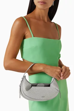 ★YUZEFI★ Mini Fortune Cookie Shoulder Bag Silver YUZCHBFM4 13869804-6724998264376269.jpg