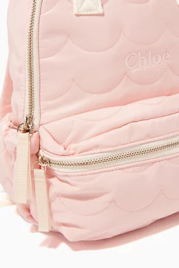 Chloe quilted backpack on sale