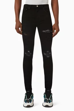 Buy Amiri Black MX1 Bandana Jeans in Denim for Men Online Ounass