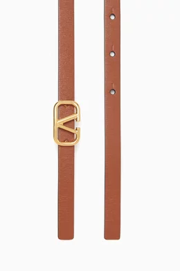 Buy Valentino Garavani Brown Valentino Garavani VLogo Reversible