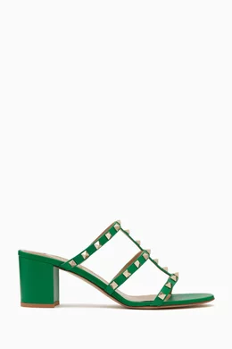 Valentino green sandals outlet