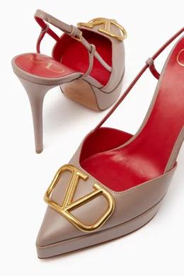 Buy Valentino Garavani Neutral Valentino Garavani VLogo 120