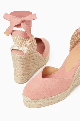 Castaner Chiara Pink Castaner Wedges Buy Castañer Pink Chiara 110