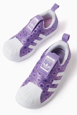 Buy adidas Purple Superstar 360 Sneakers for Girls Online Ounass