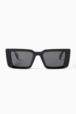 Off White Atlantic Savannah Unisex Black Square Sunglasses Off-White | Accessories | Off White Atlantic Savannah Unisex  main image 3