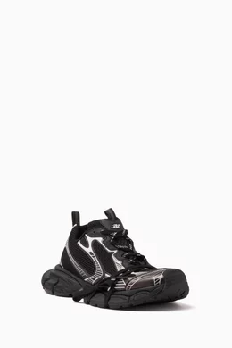 Buy Balenciaga Black 3XL Sneakers in Mesh Nylon for Men Online Ounass Kuwait