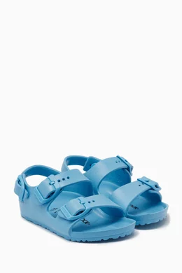 Buy Birkenstock Blue Milano Essential Sandals in EVA for Boys