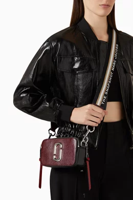 Marc jacobs snapshot bag burgundy clearance