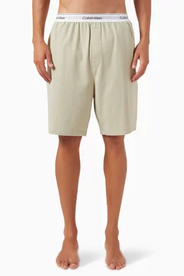 Fleece Shorts Calvin Klein Mens Grey Pyjama Shorts Buy Calvin