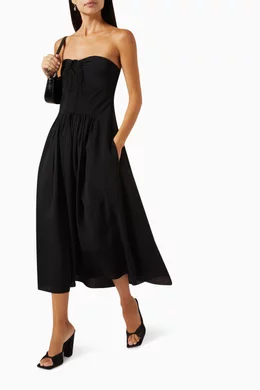 vince ruched halter dress Vince Ruched Halter Neck Dress