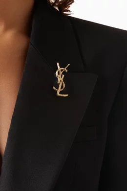 Ysl brooch cheap