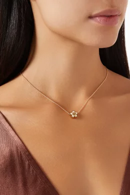 TORY BURCH｜ (KIRA ENAMEL FLOWER PENDANT NECKLACE (16372 Kira Enamel Flower Pendant Necklace: Women's Designer