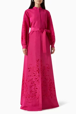 Carolina herrera maxi dress deals