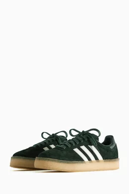 adidas gazelle silver green womens Adidas x Kith x Clarks Unisex 8th Street Samba Savannah Low Top Sneakers main image 0