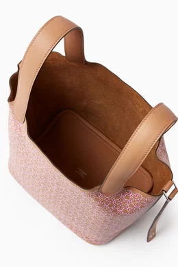 Buy Hermès Pre-Loved Pink Unused Picotin 18 Lucky Daisy Bag