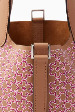 入手困難品【HERMES】ピコタン Picotin Lock Lucky Daisy 18 Bag Hermes Picotin Lock bag 18/PM Lucky Daisy Mauve sylvestre