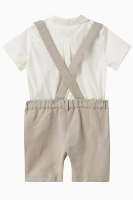 Fendi set overall top