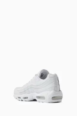 Buy Nike White Nike Air Max 95 NN Sneakers in Mixed Materials for