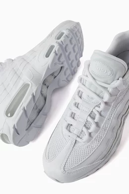 Buy Nike White Nike Air Max 95 NN Sneakers in Mixed Materials for