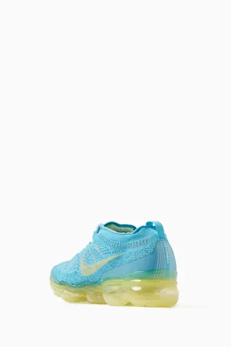 Buy Nike Blue Air Vapormax 2023 Sneakers in Flyknit for Men Online - Main Image