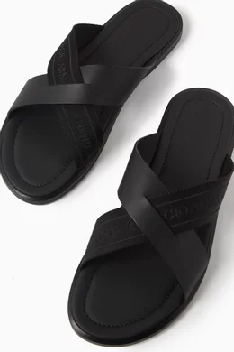 Giorgio armani flip flops discount