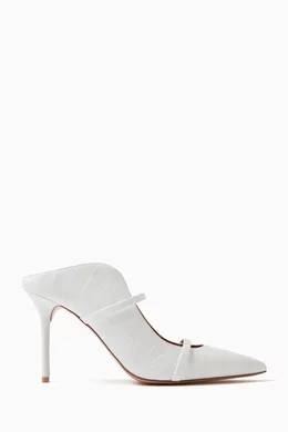 Malone souliers white mules discount