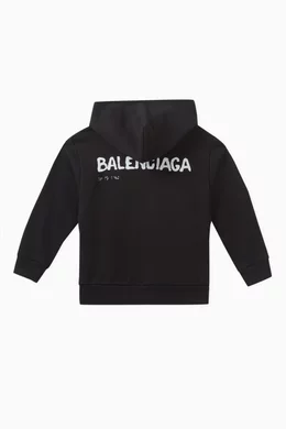 Balenciaga backprint hoodie sale