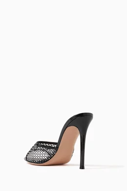Gianvito rossi plexi mules clearance